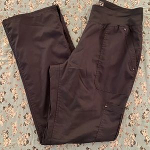 Grey scrub pants size medium petite.